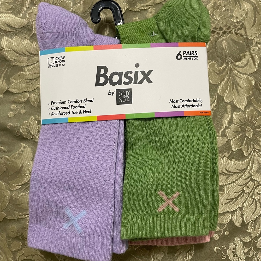 Basix unisex Crew Socks